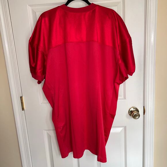 NWT Nike Men's Red 3XL Lineman Football Jersey - Picture 10 of 11